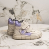 Бебешки боти PONKI VLOVE BEIGE-PURPLE №20-21