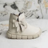 Бебешки ботушки PONKI ROSETTE BEIGE №20-21