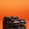 Детски балеринки PONKI Feline Black №26-30