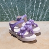 Детски сандали PONKI Sweet Bow Purple №31-36