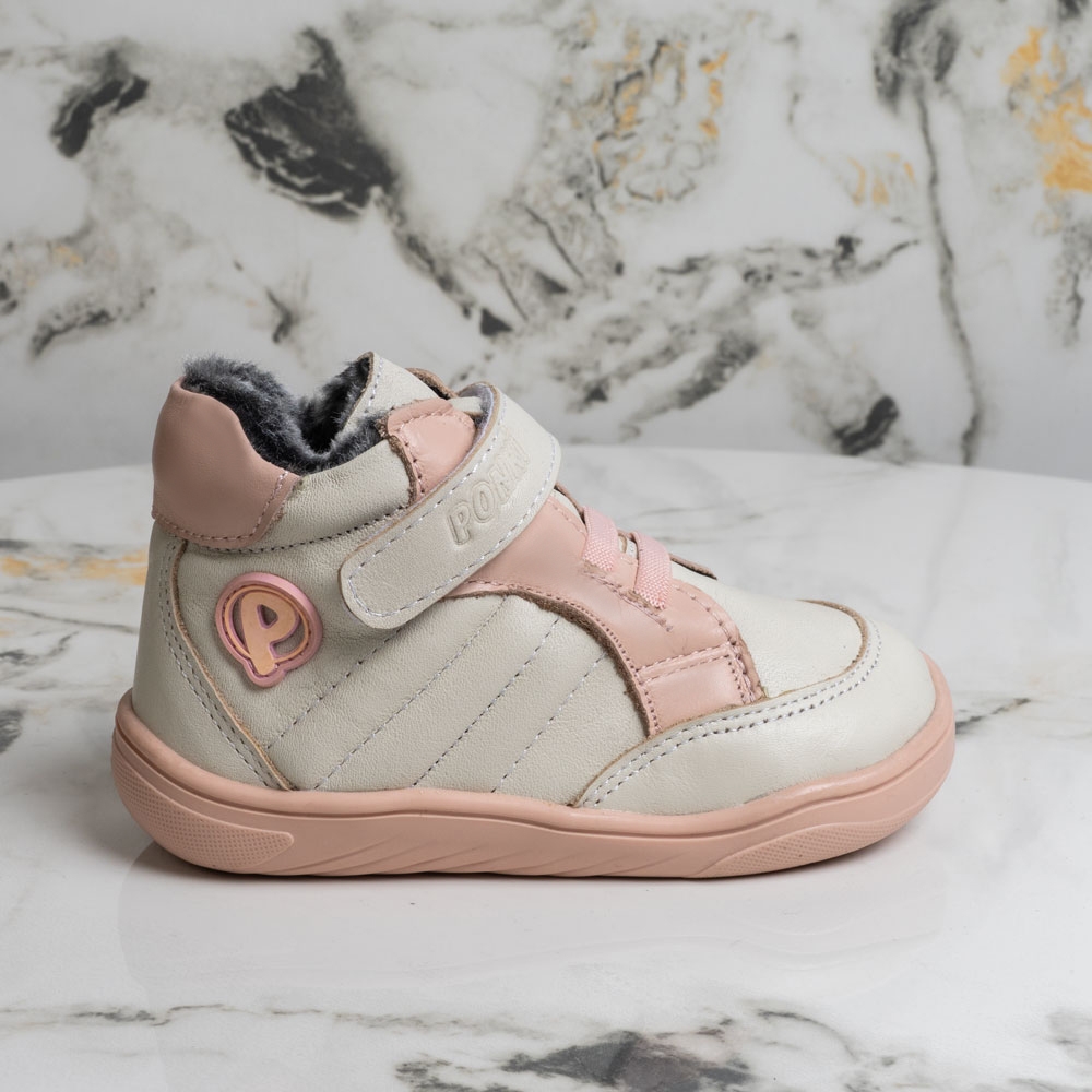 Бебешки боси боти PONKI BAREFOOT VALE BEIGE №20-21