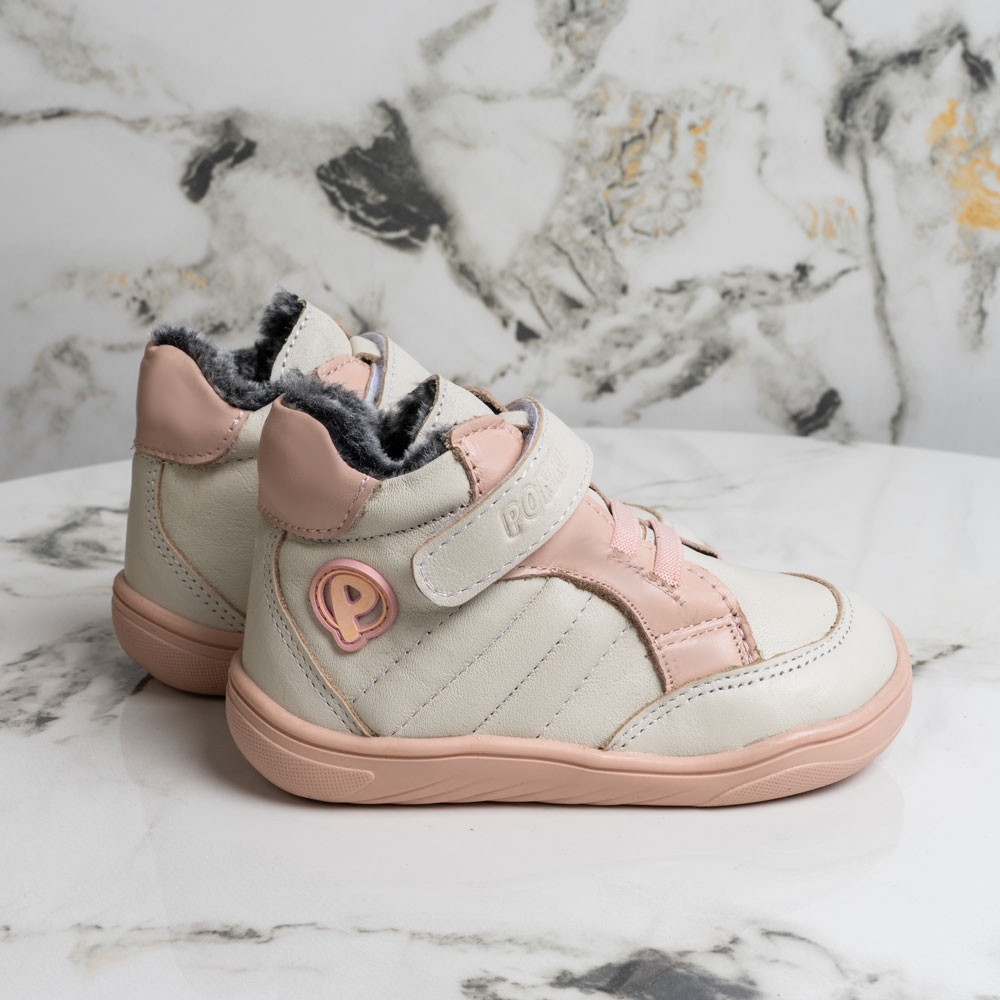 Бебешки боси боти PONKI BAREFOOT Vale Beige №22-26