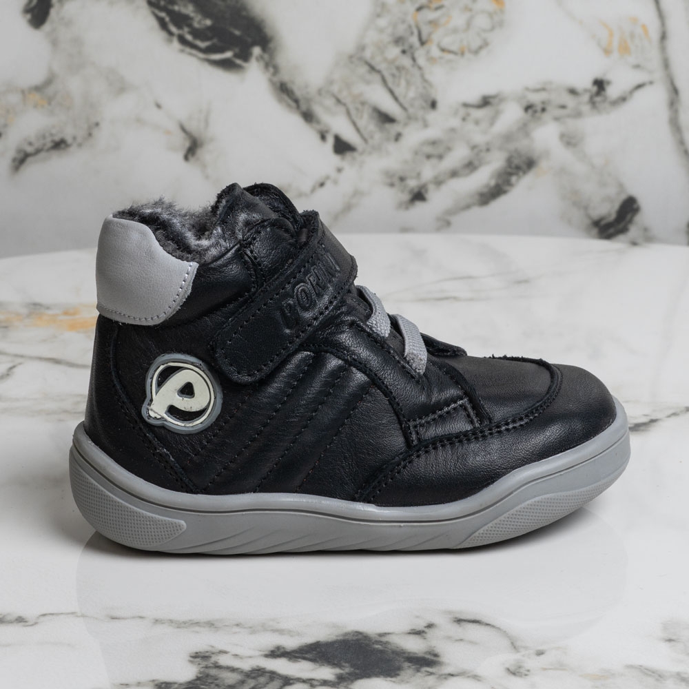 Бебешки боси боти PONKI BAREFOOT Vale Black №20-21