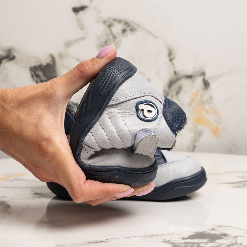 Бебешки боси боти PONKI BAREFOOT Vale Grey №20-21