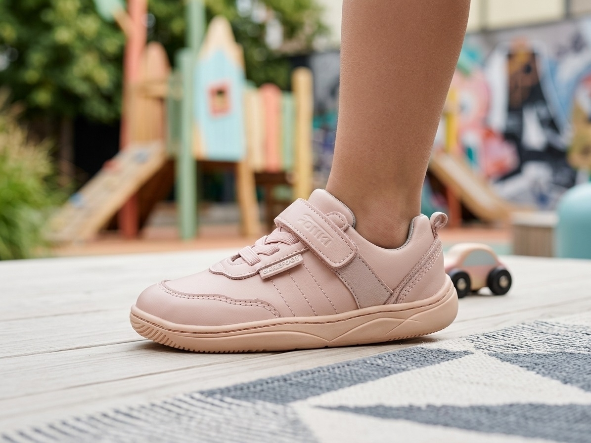 Бебешки боси обувки PONKI Barefoot Balance Powder №21-25