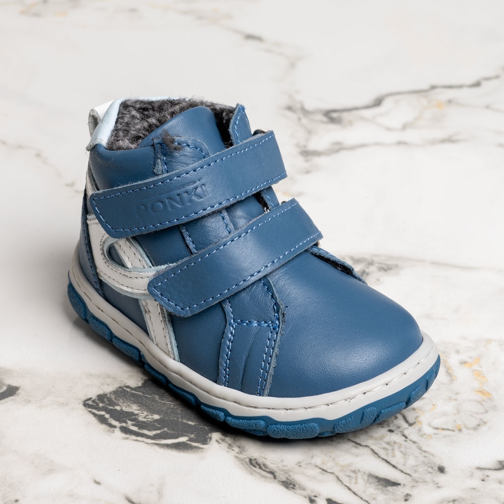 Бебешки боти PONKI BAREFOOT LEO BLUE №20-21