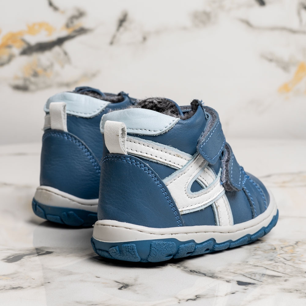Бебешки боти PONKI BAREFOOT LEO BLUE №20-21