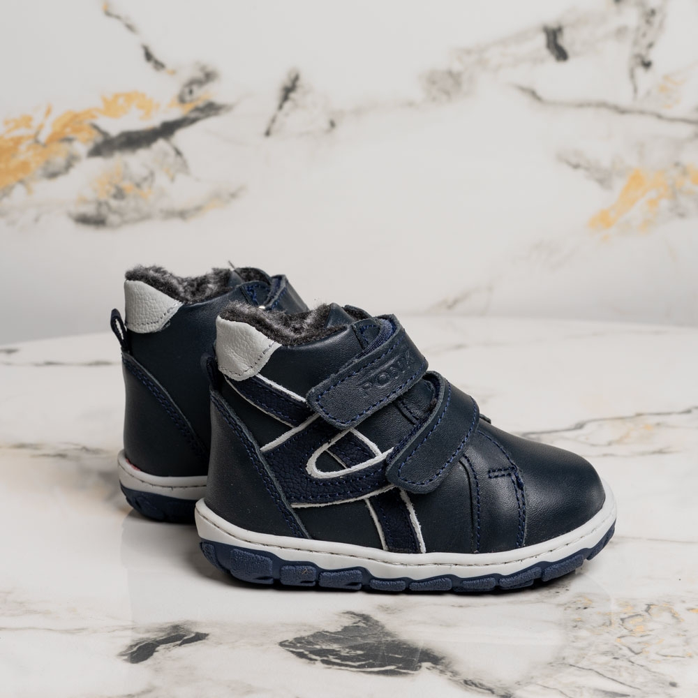 Бебешки боти PONKI BAREFOOT LEO DARK BLUE №20-25