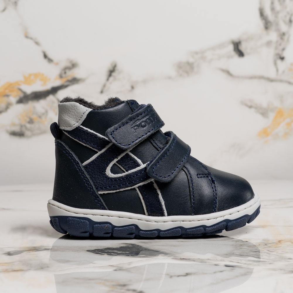 Бебешки боти PONKI BAREFOOT LEO DARK BLUE №20-25