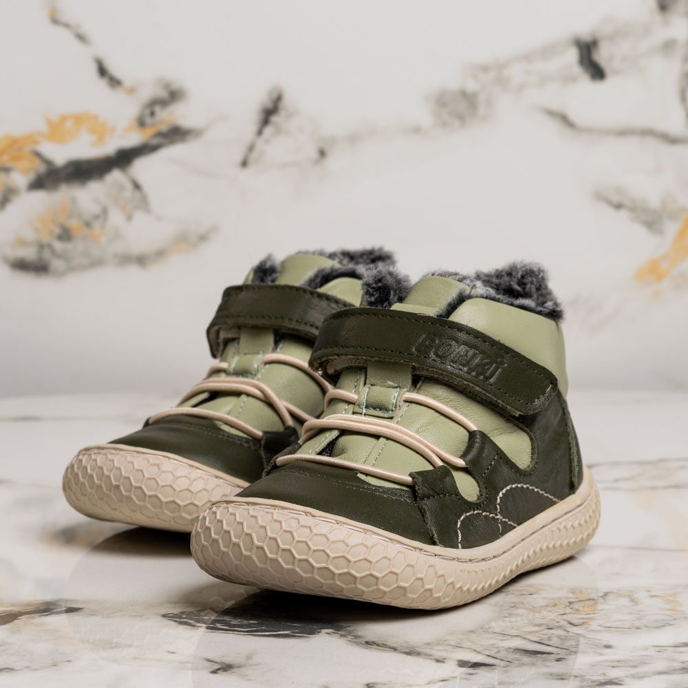 Бебешки боти PONKI Urban Style KHAKI №20-21