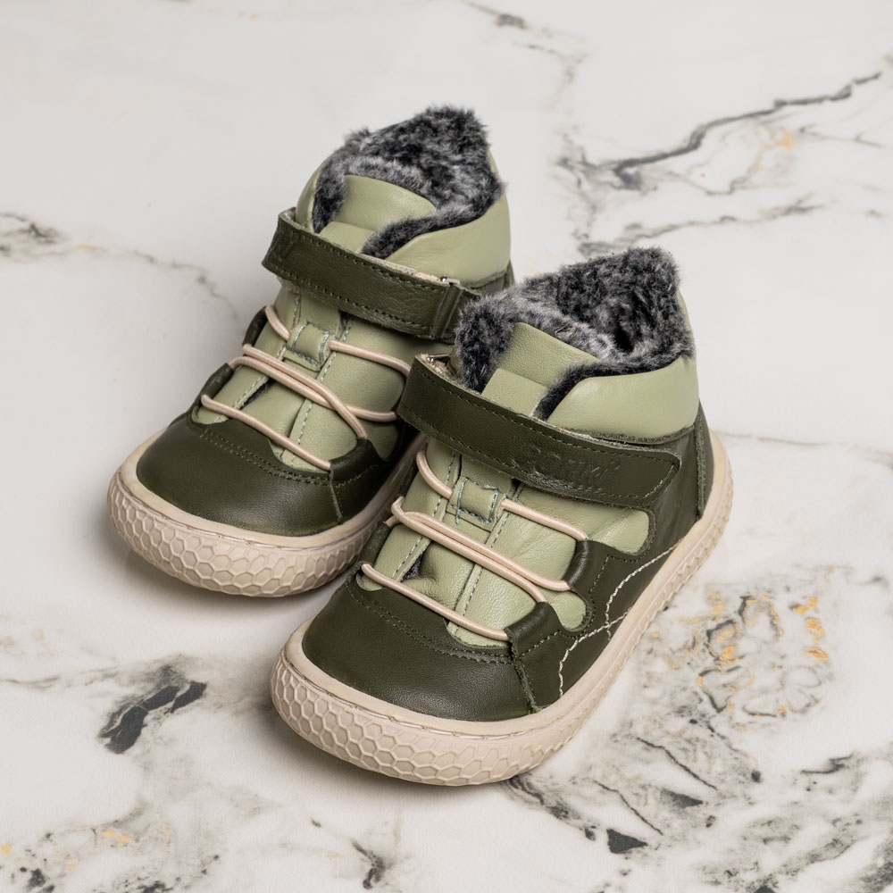 Бебешки боти PONKI Urban Style KHAKI №20-21