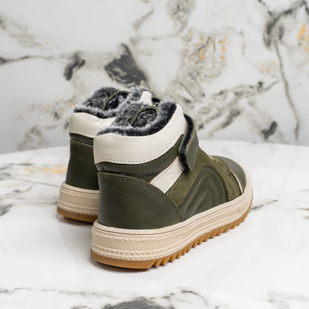 Бебешки зимни кецове PONKI JAMMIN KHAKI №20-21