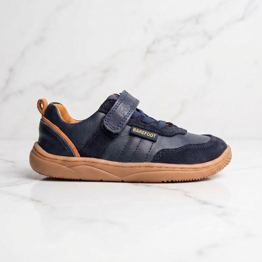 Детски боси обувки PONKI Barefoot BALANCE Dark Blue №31-36