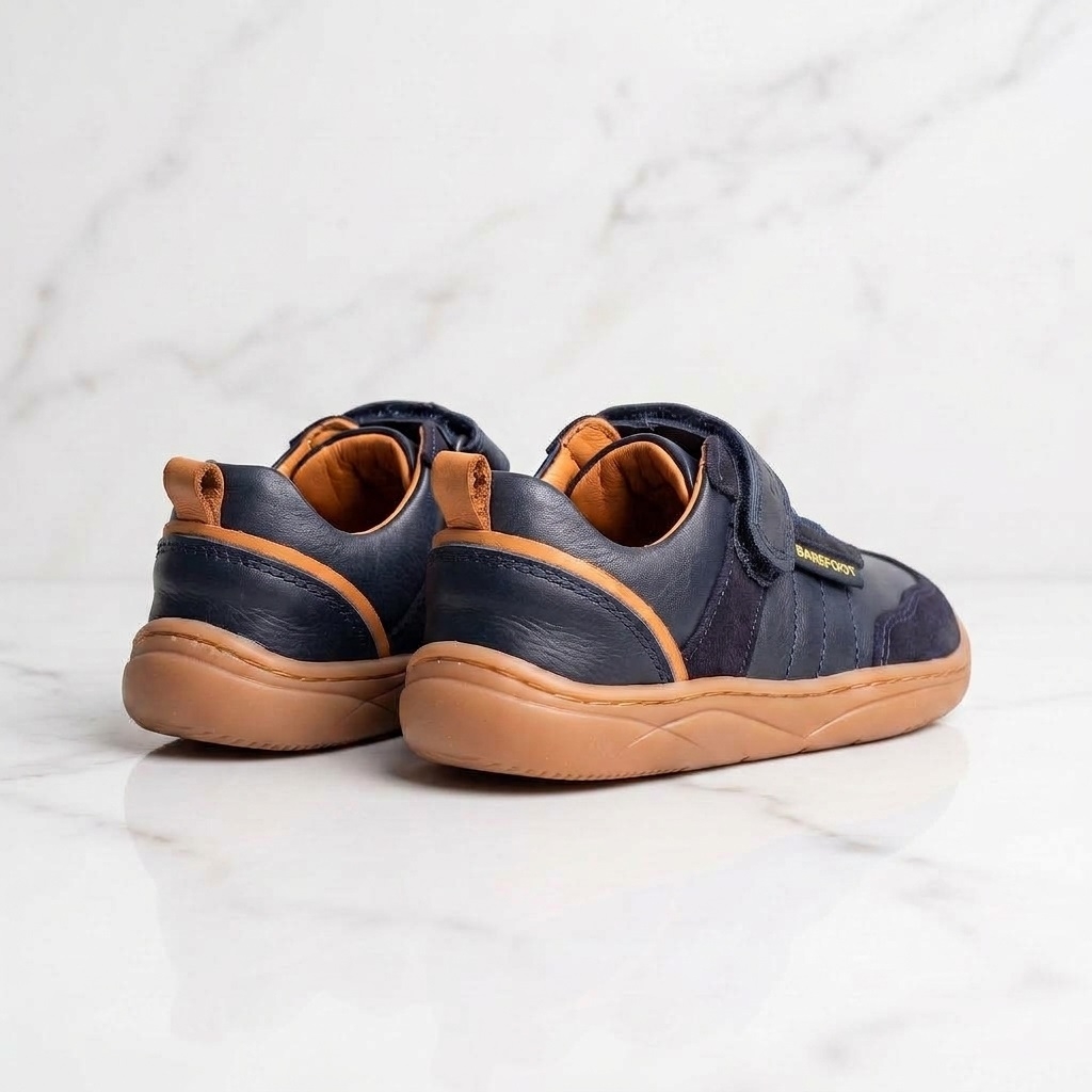 Детски боси обувки PONKI Barefoot BALANCE Dark Blue №31-36
