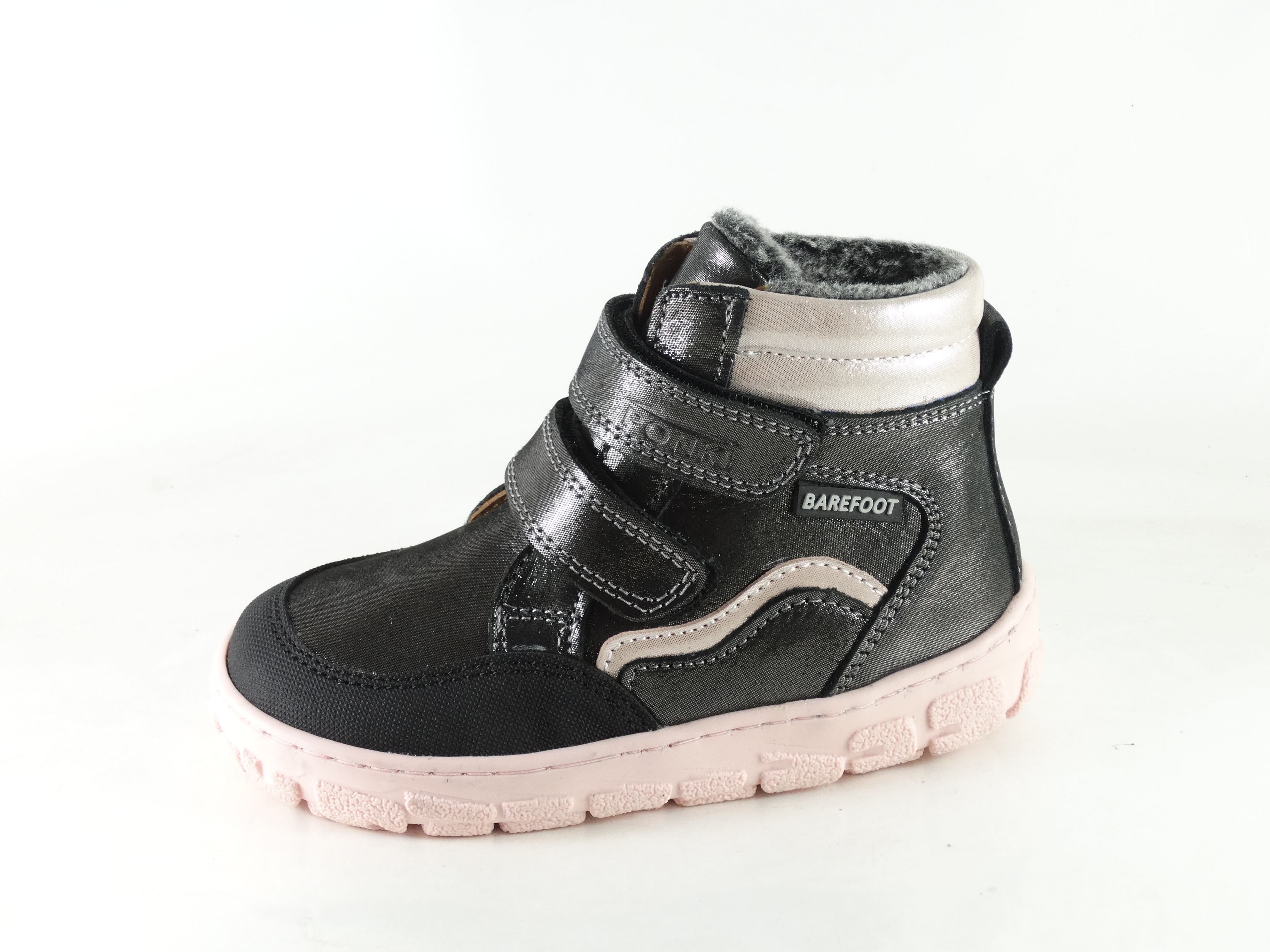 Детски боти PONKI BAREFOOT MIO BLACK №26-33