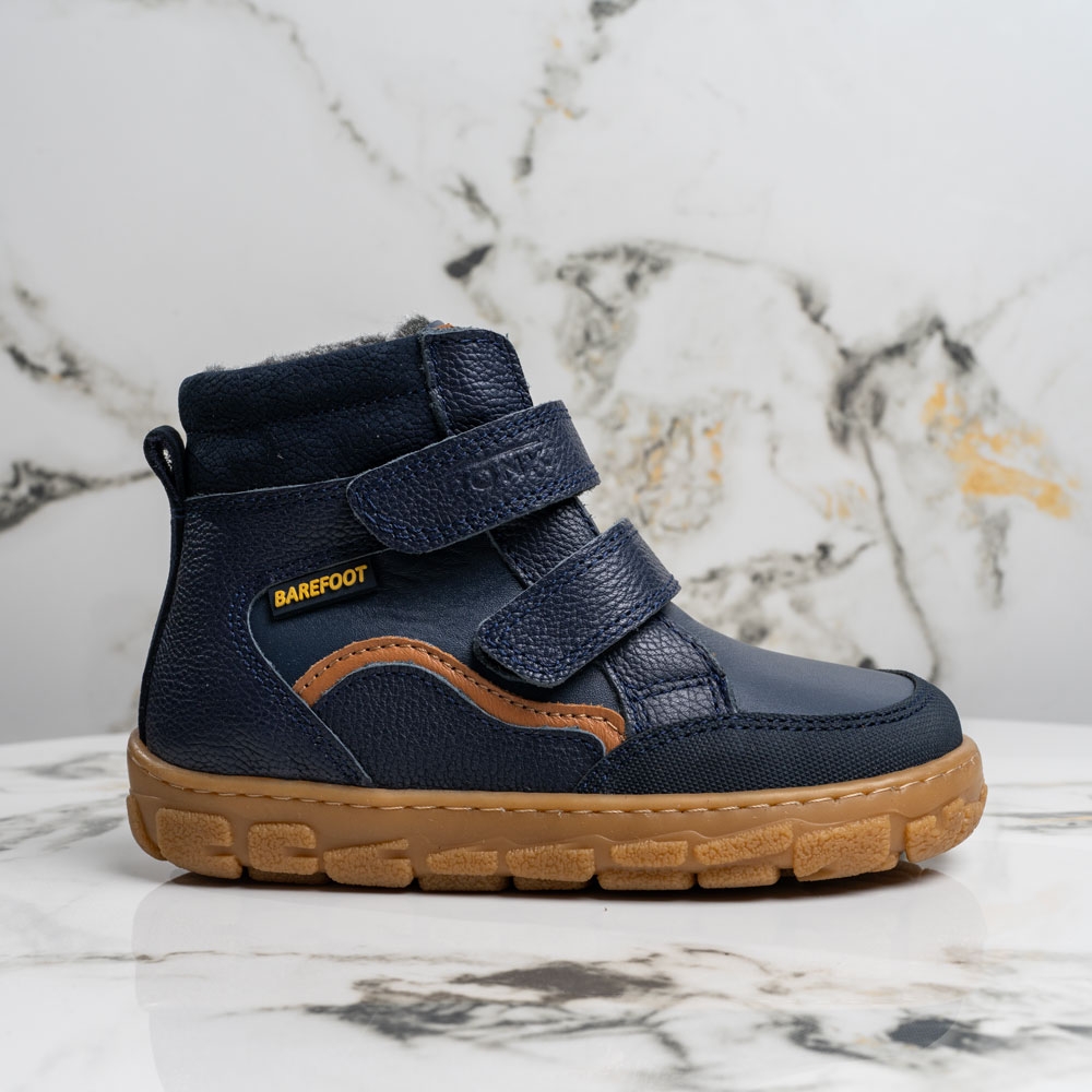 Детски боти PONKI BAREFOOT NEO DARK BLUE №26-33