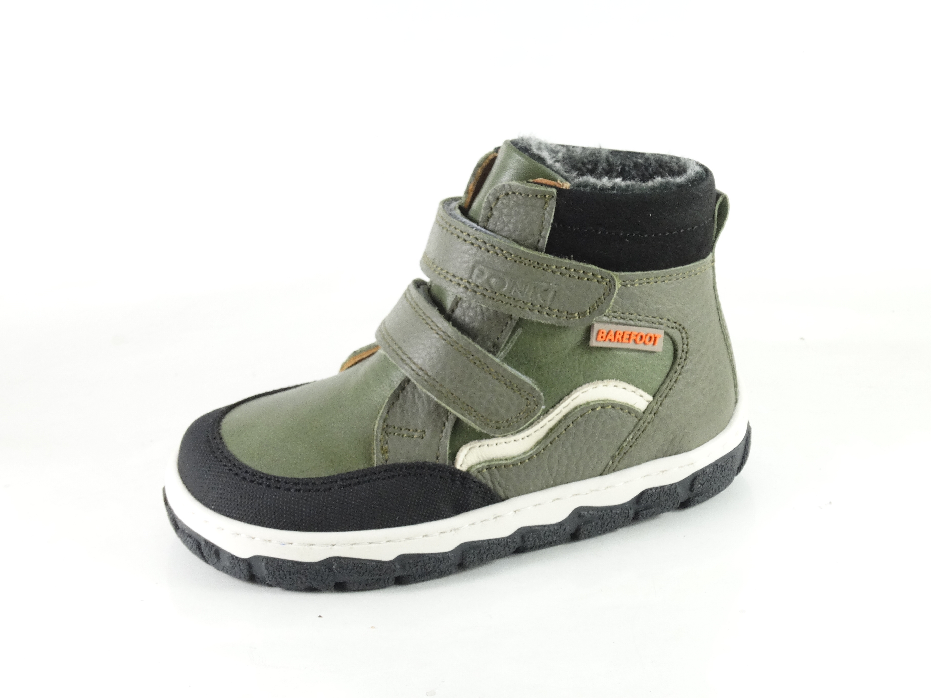 Детски боти PONKI BAREFOOT NEO Khaki Green №26-33