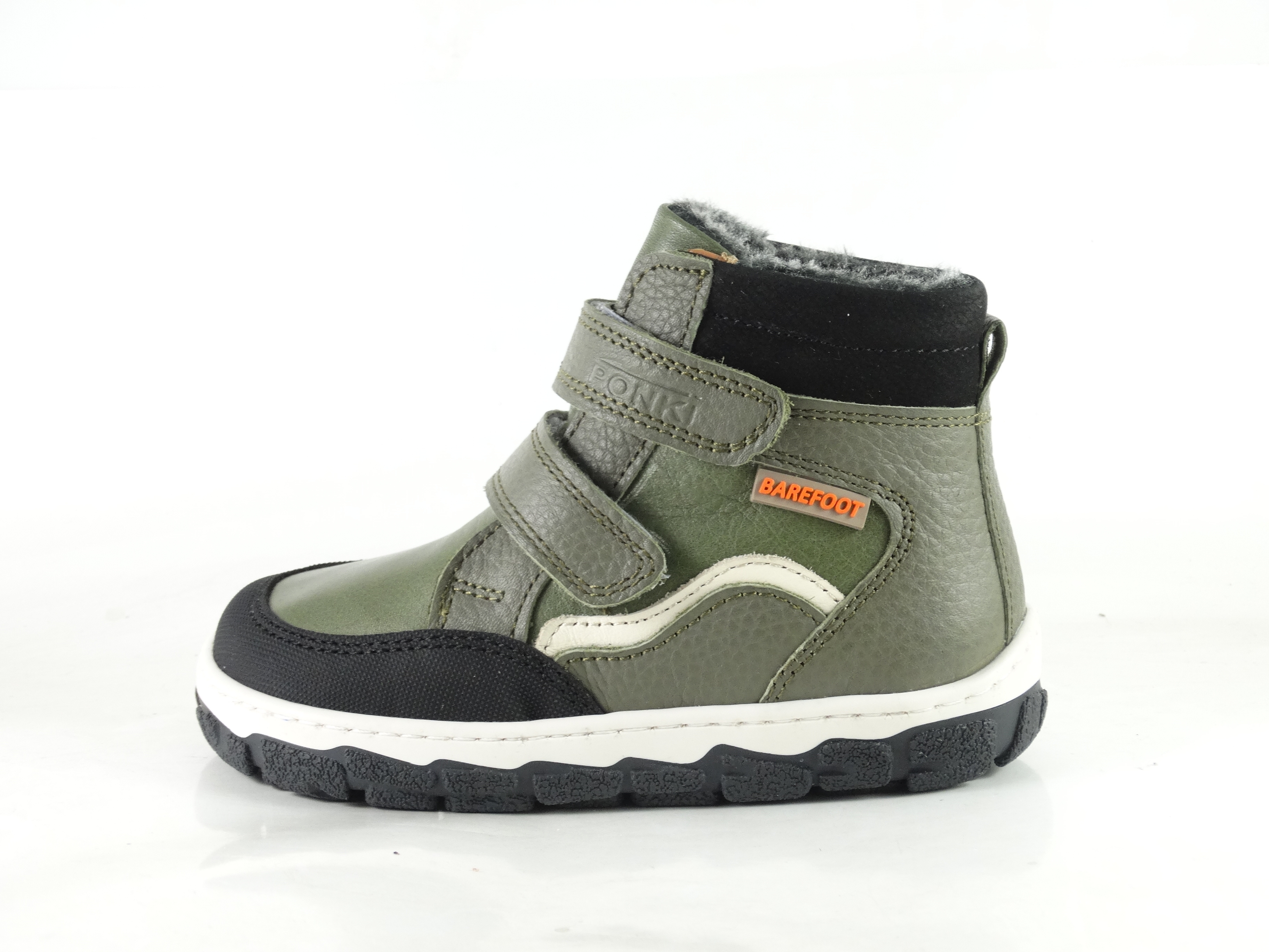 Детски боти PONKI BAREFOOT NEO Khaki Green №26-33