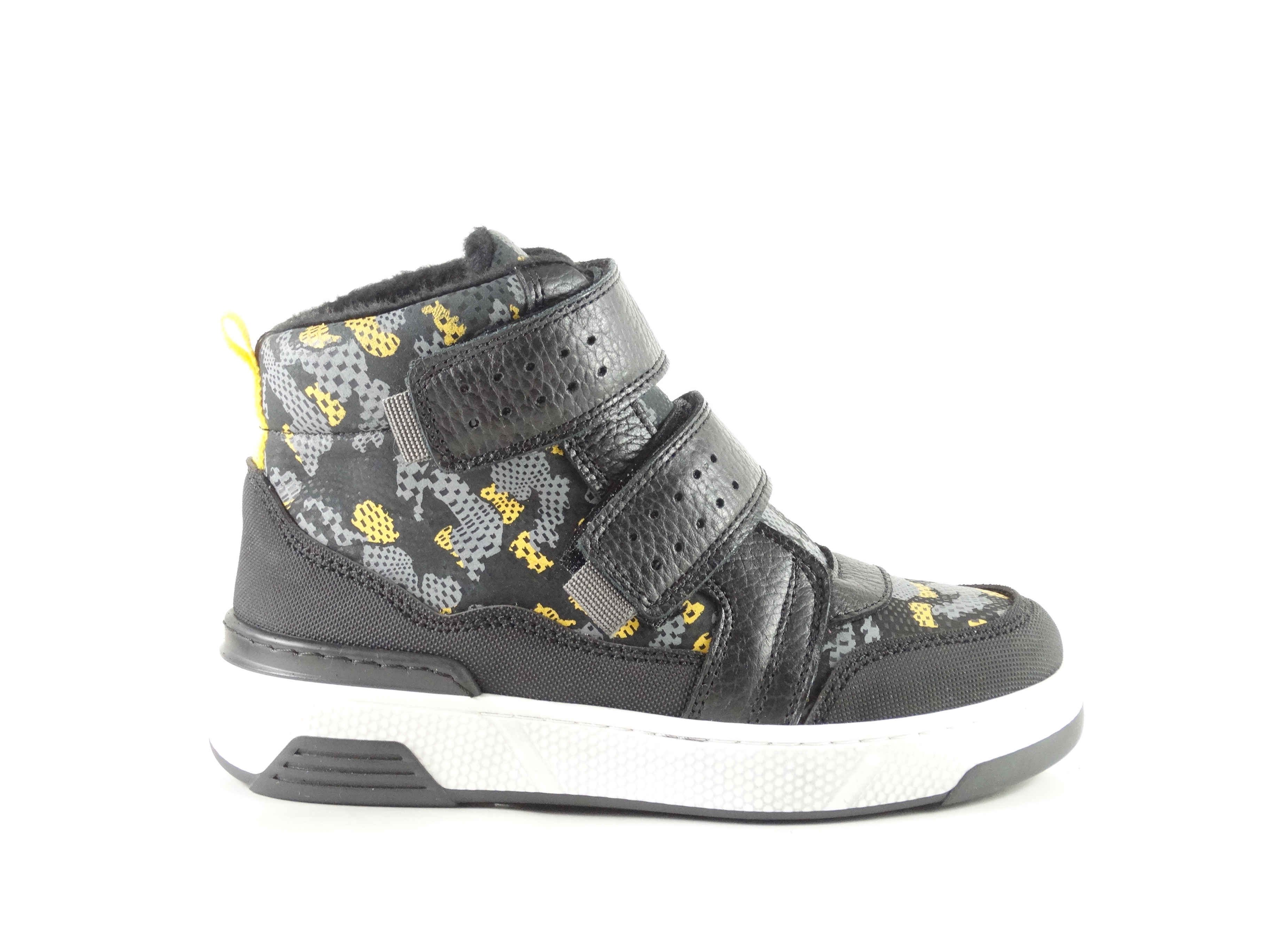 Детски боти PONKI Melody Black Yellow-White №31-36