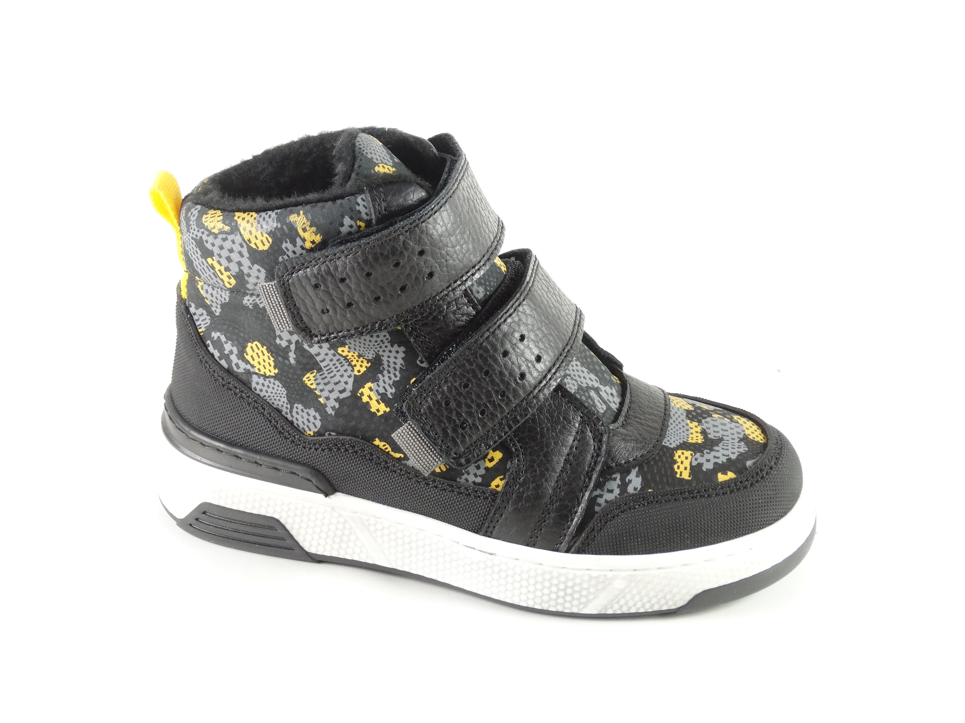 Детски боти PONKI Melody Black Yellow-White №31-36
