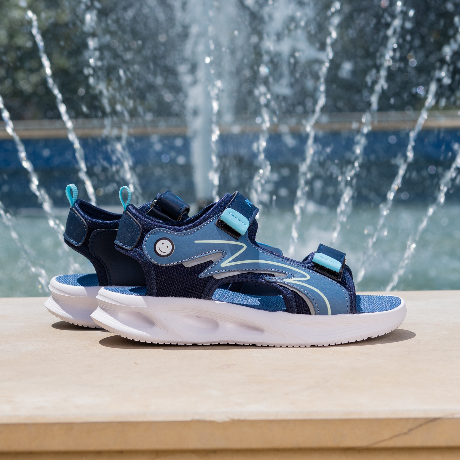 Детски сандали PONKI Urban Wave Blue №31-35