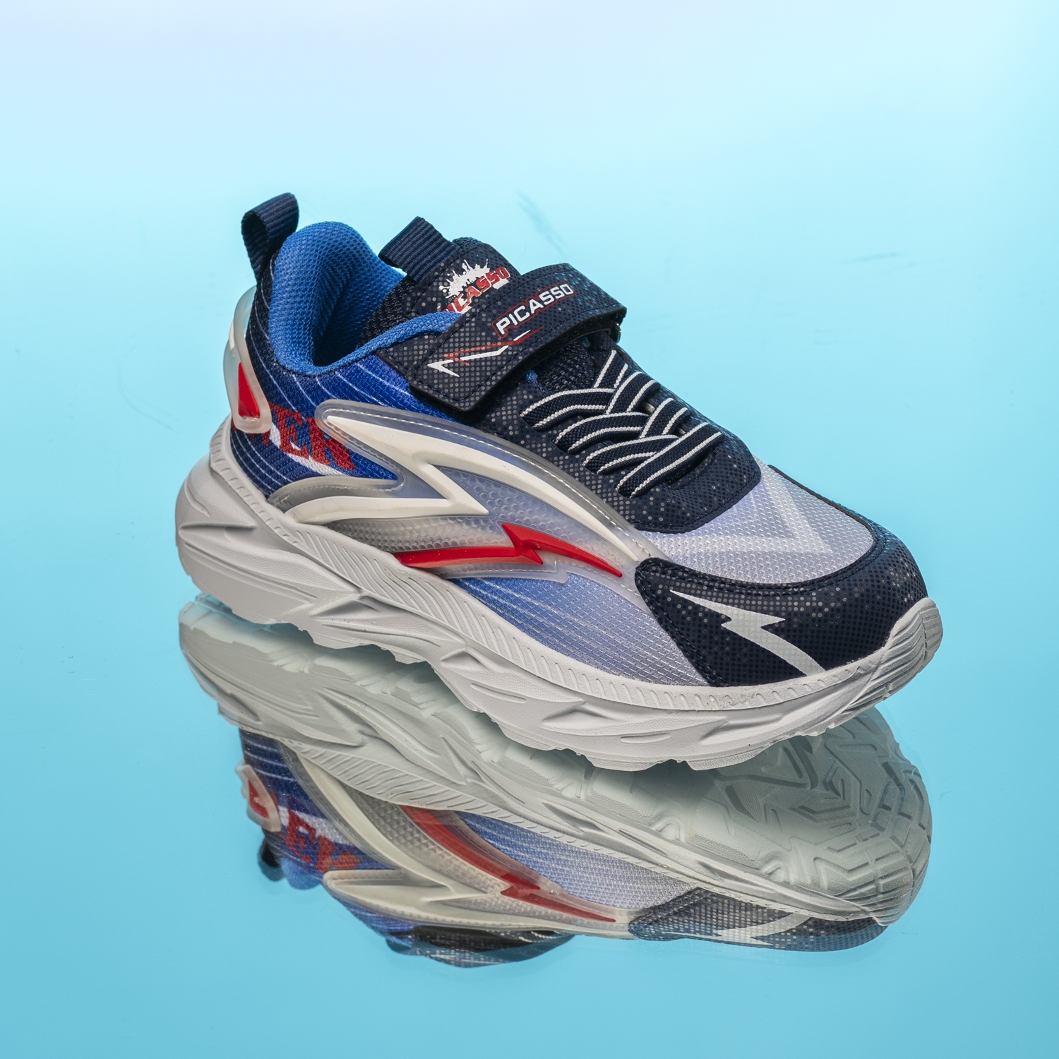 Детски сникърси Picasso Power Dark Blue №26-30