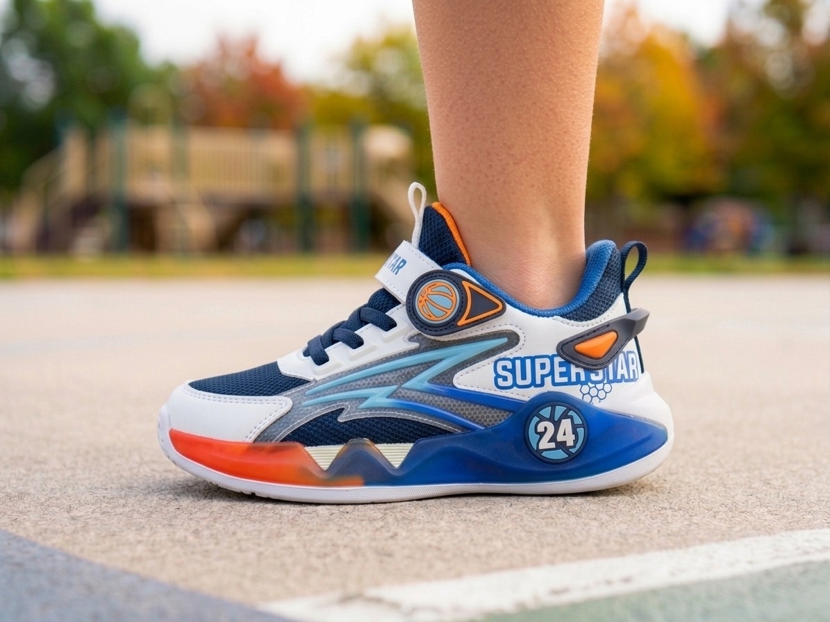 Детски сникърси SuperStar White / Dark Blue  №31-35