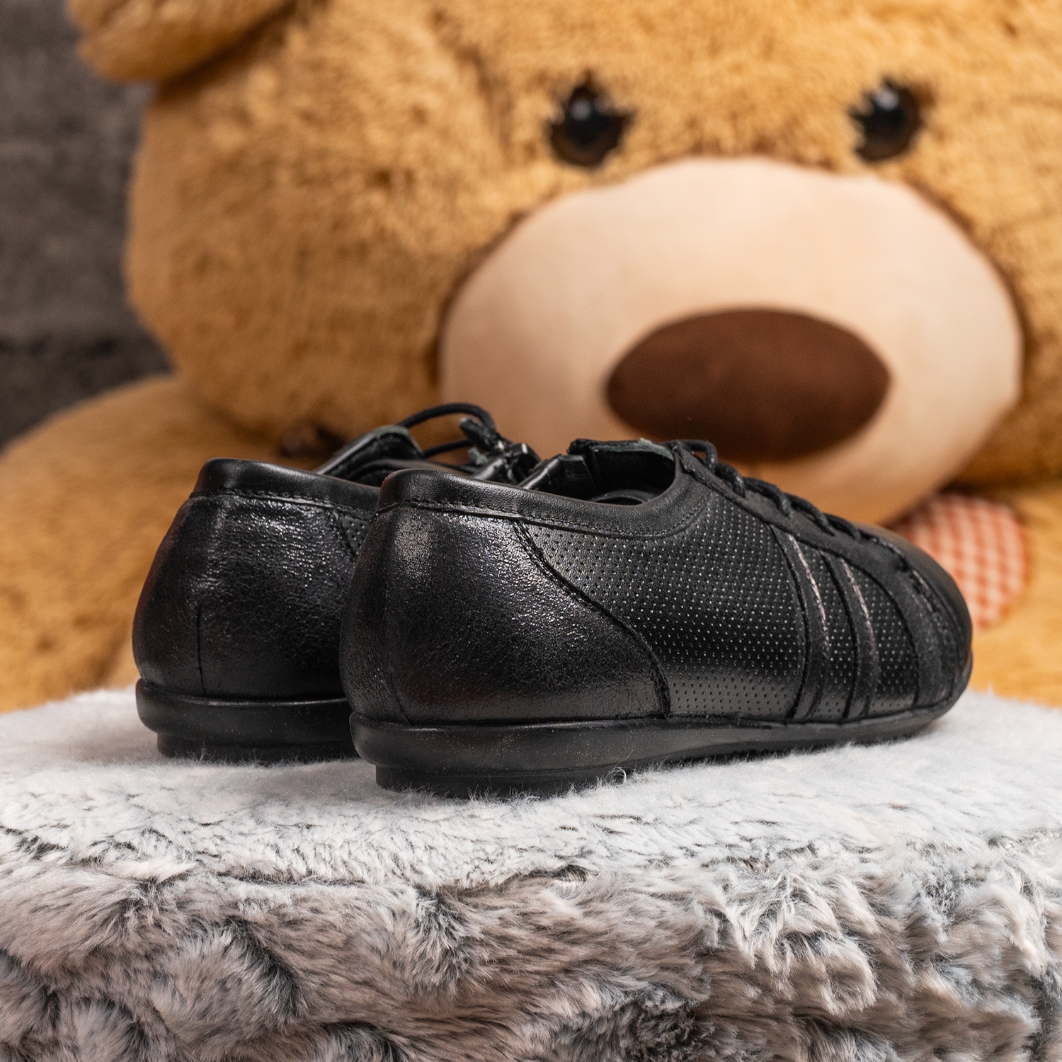 Детски Спортни-елегантни обувки KENA Black №31-36
