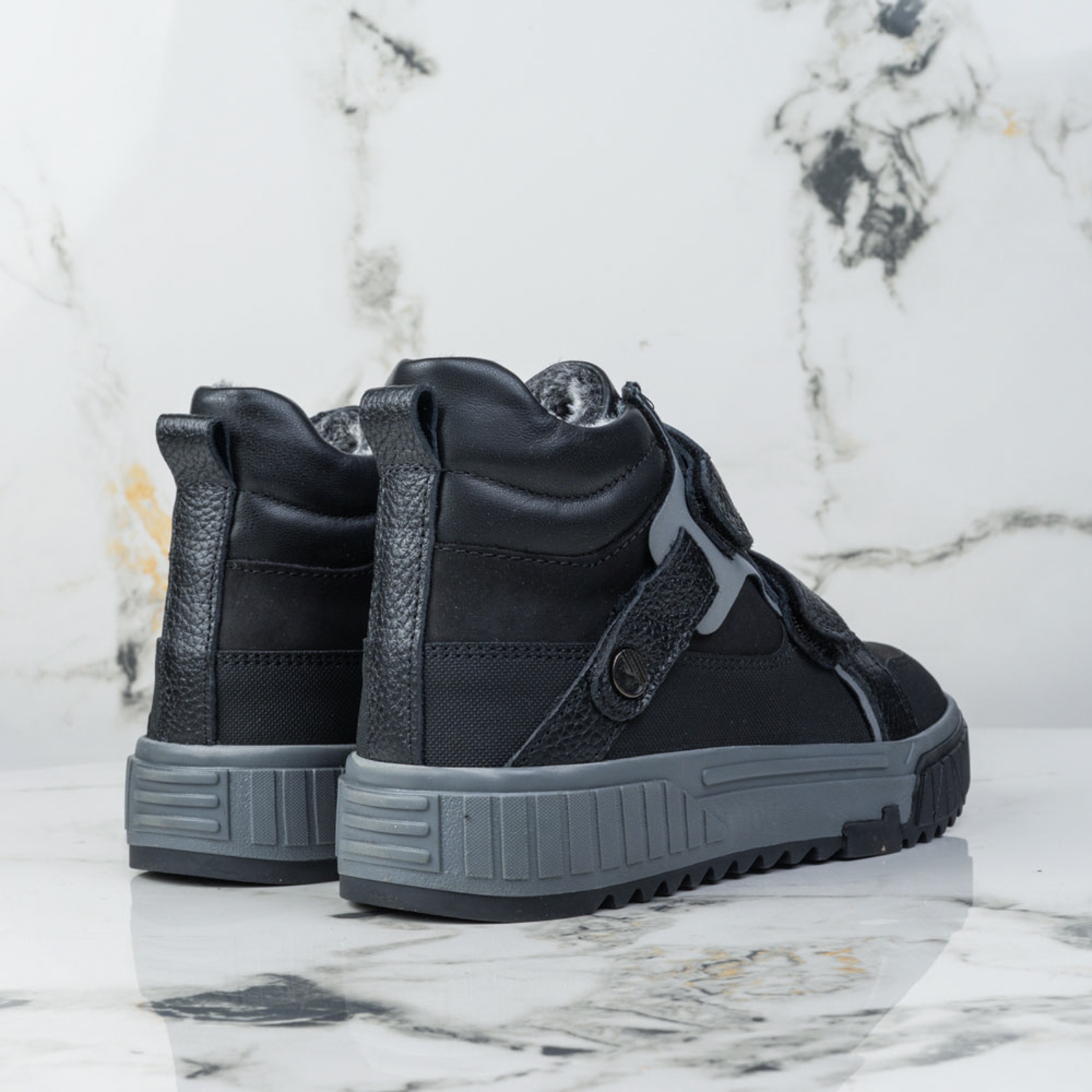 Детски зимни кецове PONKI ZIMMER BLACK №26-30