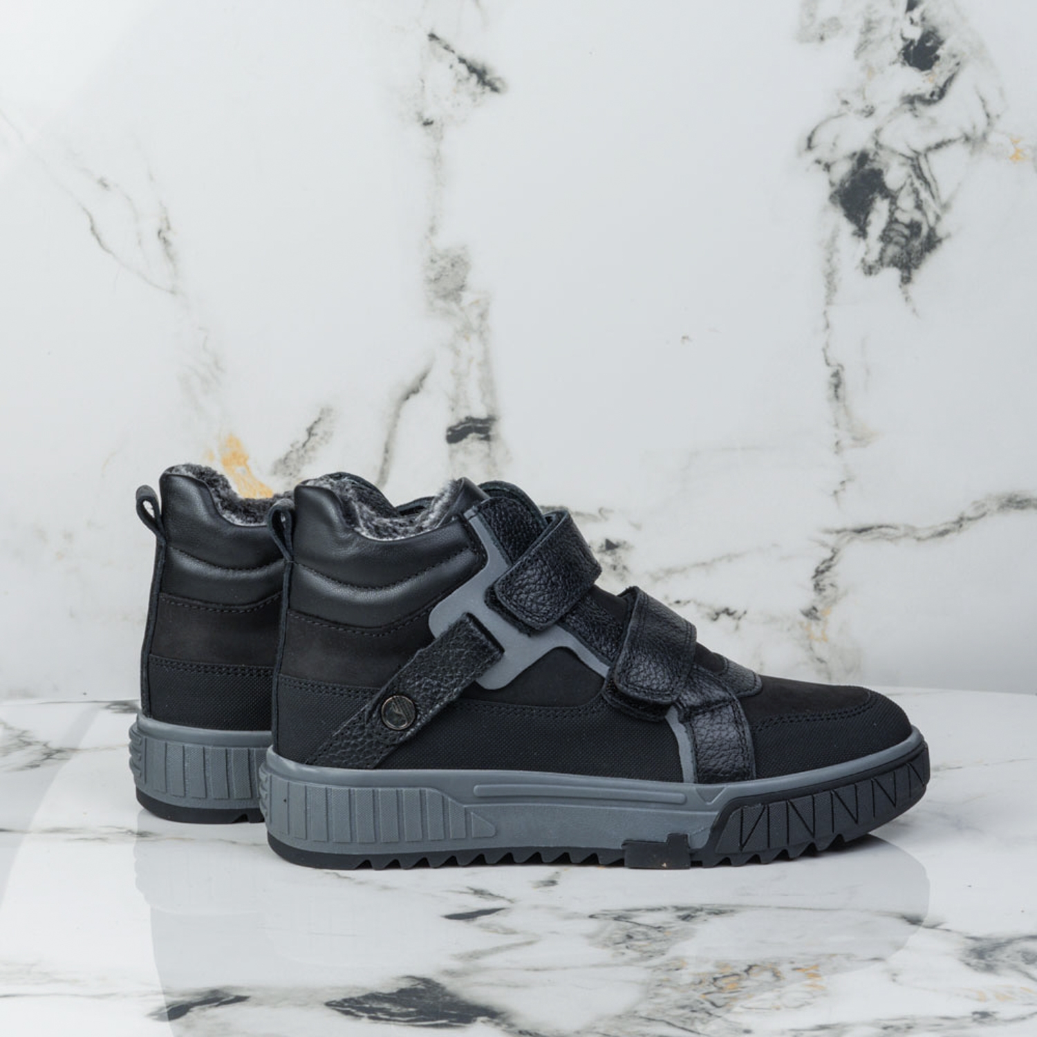 Детски зимни кецове PONKI ZIMMER BLACK №26-30