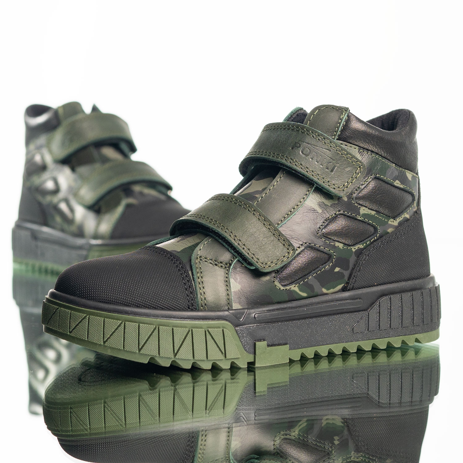 Детски зимни кецове PONKI ZIMMER Khaki №31-36